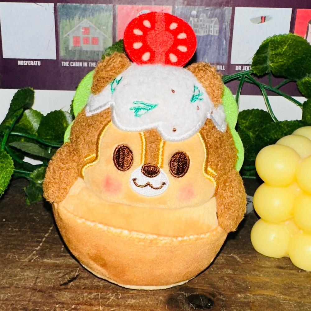 Disney Parks Munchlings Street Food Fusion Chip Falafel Pita Pocket Plush